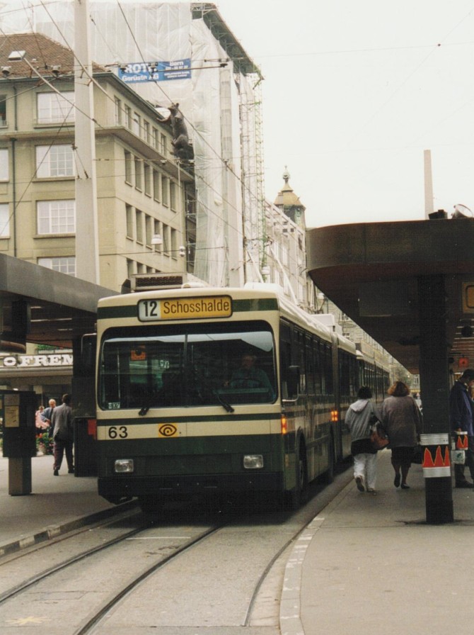 Берн, Volvo/R&J/BBC-SAAS B10M-55 № 63