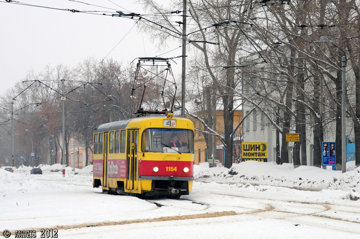 Ульяновск, Tatra T3SU № 1154