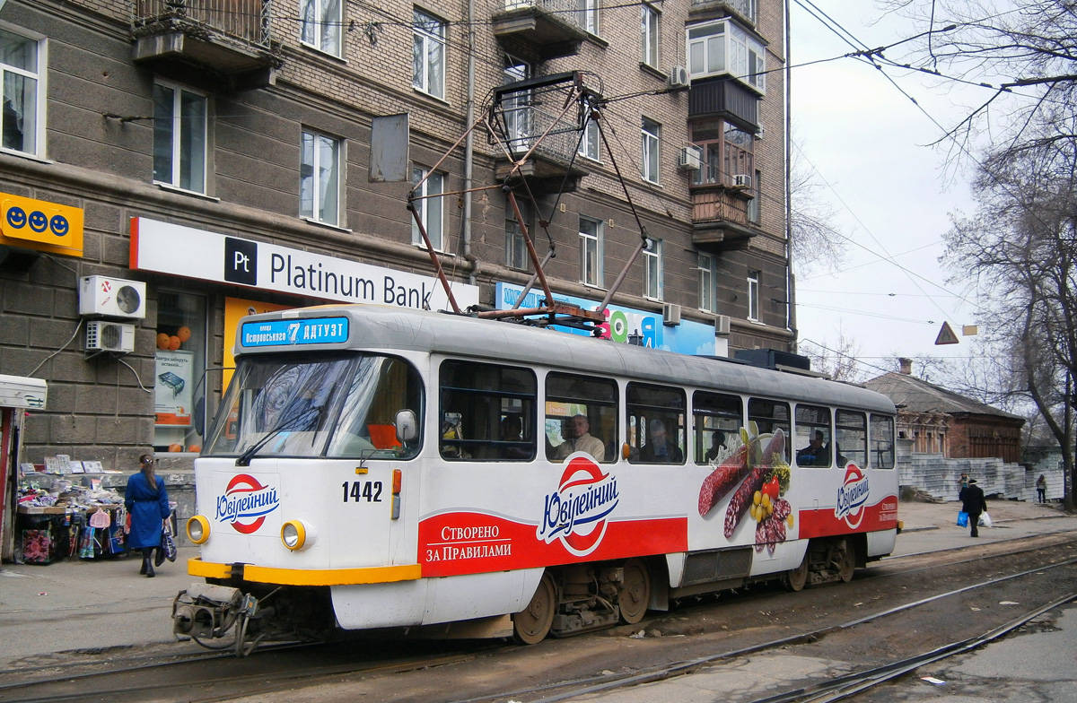 Днепр, Tatra T4D-MT № 1442