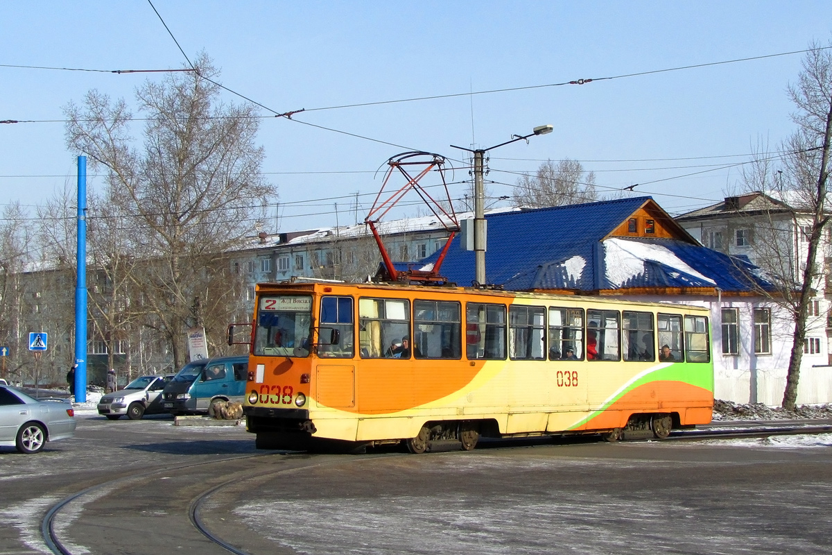 Усолье-Сибирское, 71-605 (КТМ-5М3) № 038