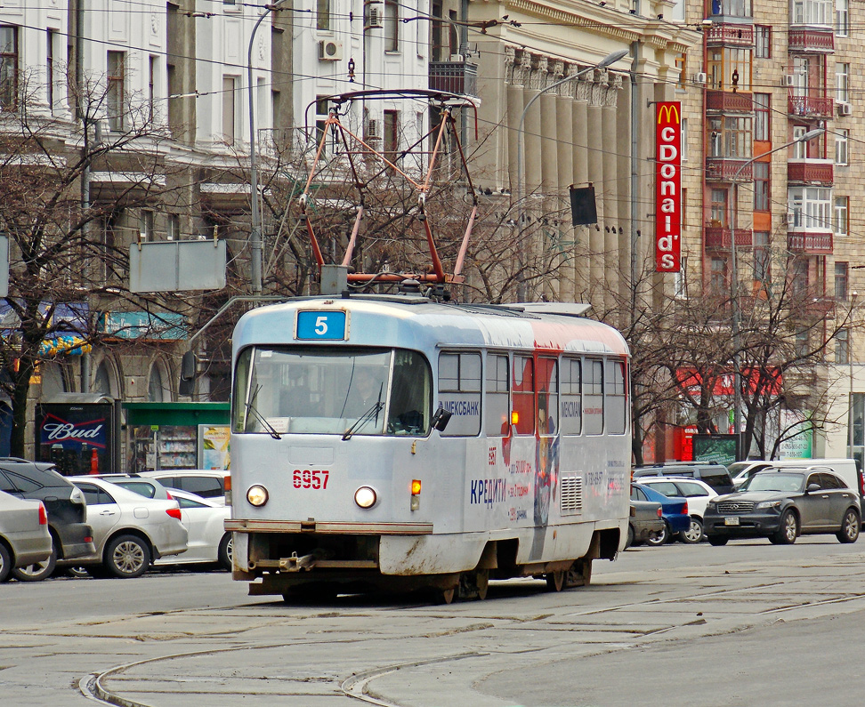 Харкаў, Tatra T3 № 6957 Харкаў, Tatra T3 № 6957
