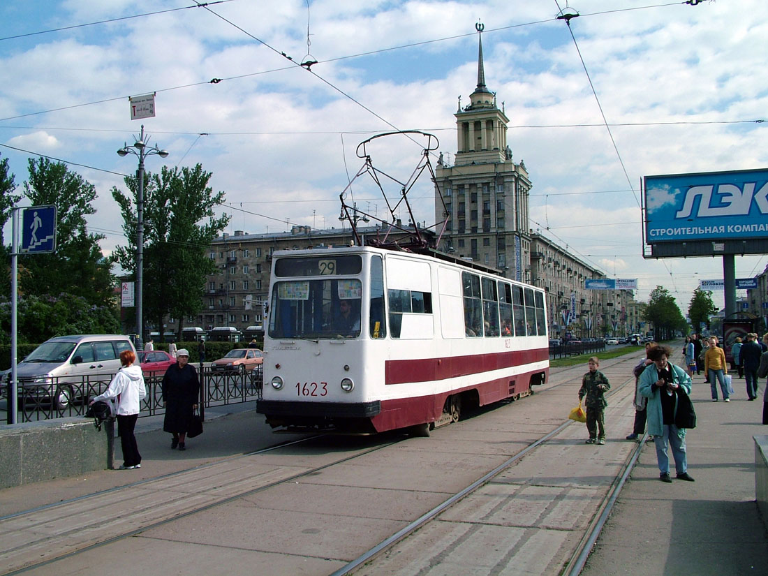 Санкт-Петербург, ЛМ-68М № 1623 Санкт-Петербург, ЛМ-68М № 1623