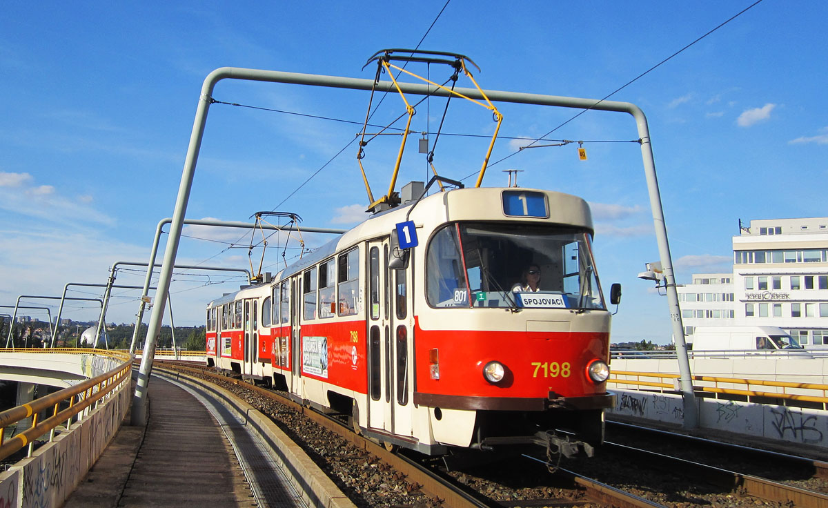 Прага, Tatra T3SUCS № 7198