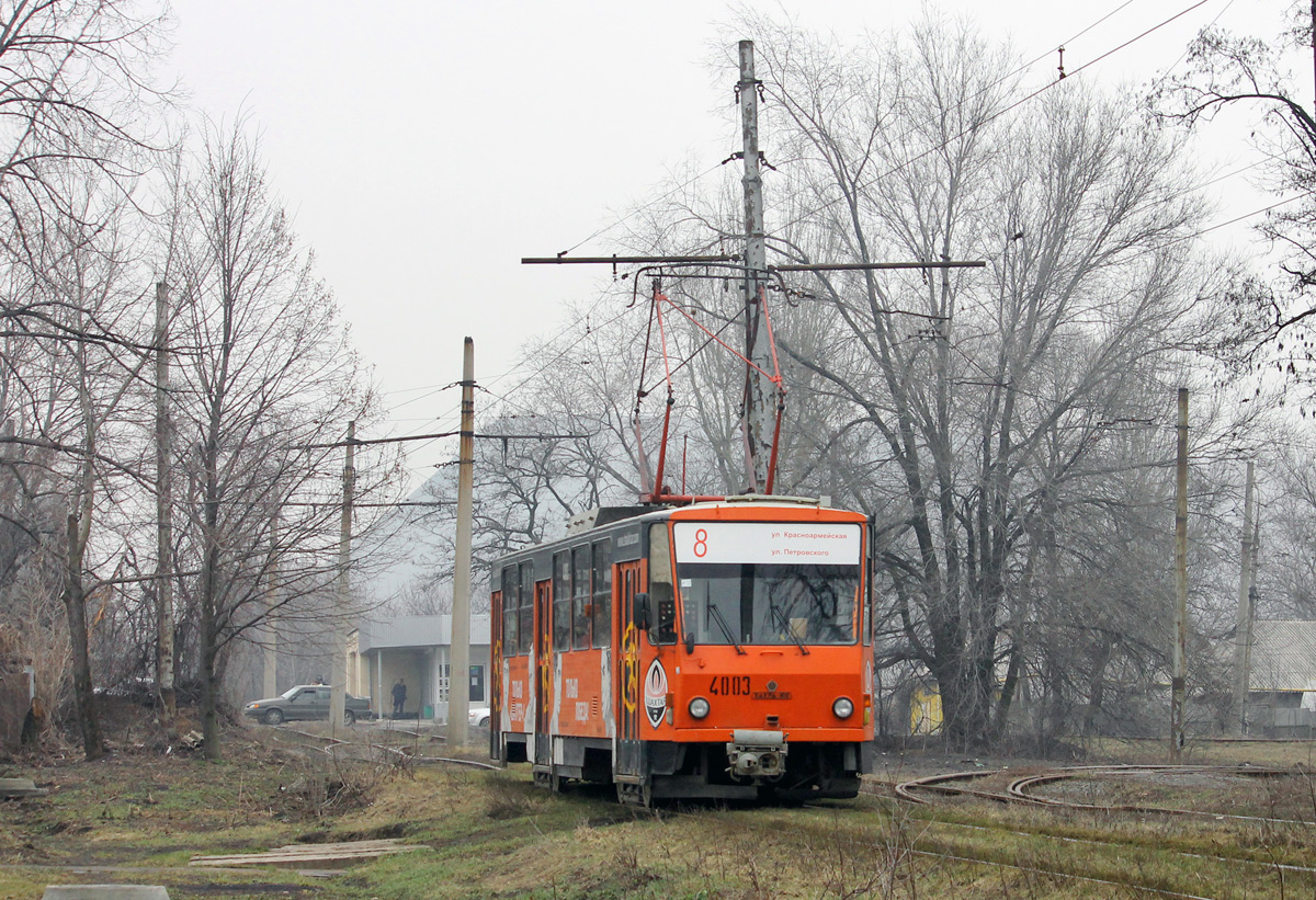 Донецк, Татра-Юг Т6Б5 № 4003