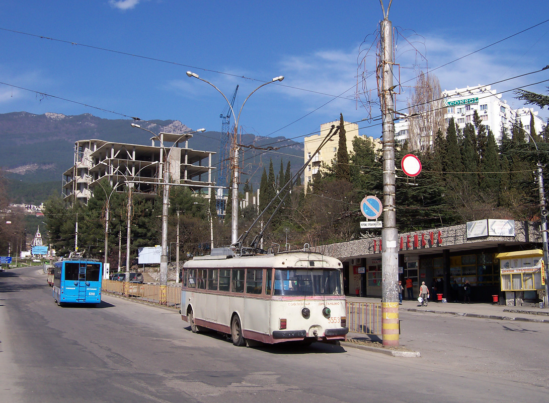 Крымский троллейбус, Škoda 9Tr21 № 5553