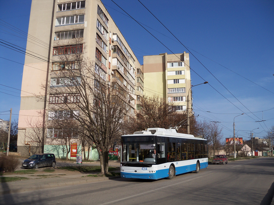 Крымский троллейбус, Богдан Т70110 № 4314