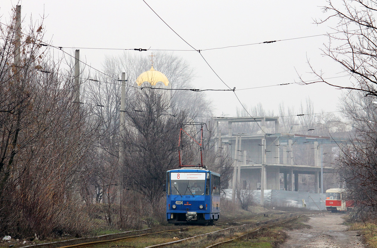 Донецк, Татра-Юг Т6Б5 № 4004