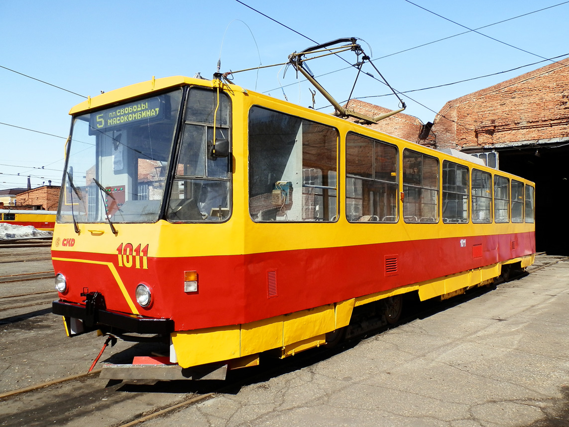 Барнаул, Tatra T6B5SU № 1011