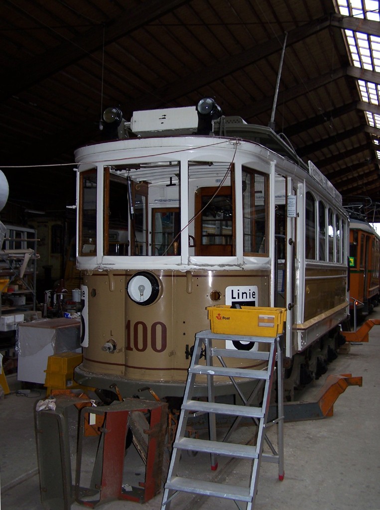 Скьолленесхольм, Четырёхосный моторный вагон № 100