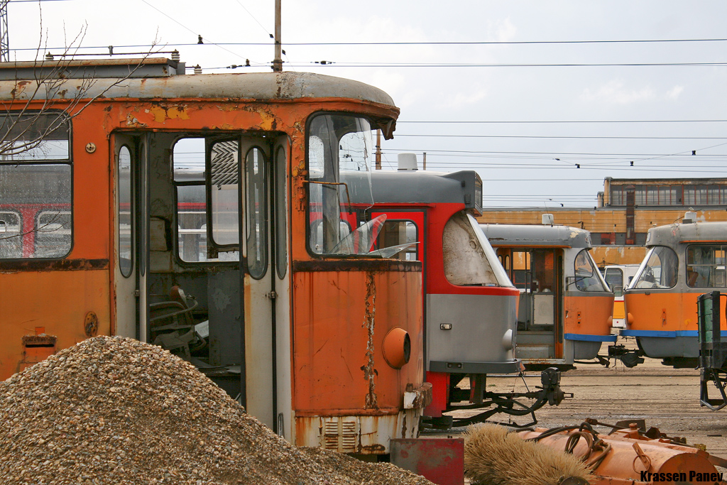 Sofia — Tram depots: [2] Krasna poliana