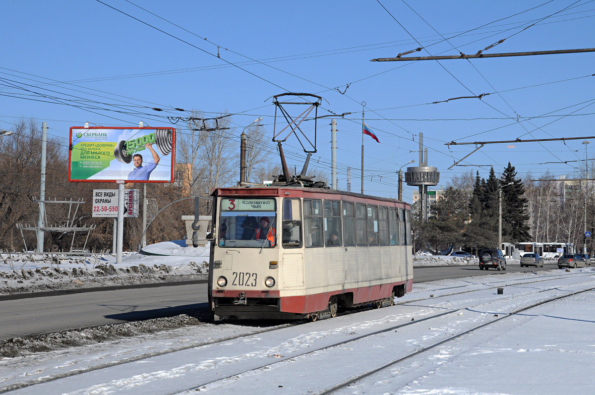 Челябинск, 71-605 (КТМ-5М3) № 2023