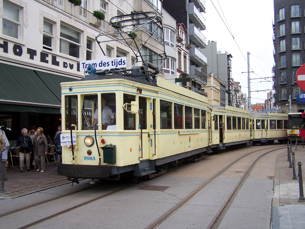 Coast Tram, SNCV Standard wooden motor car № 9985