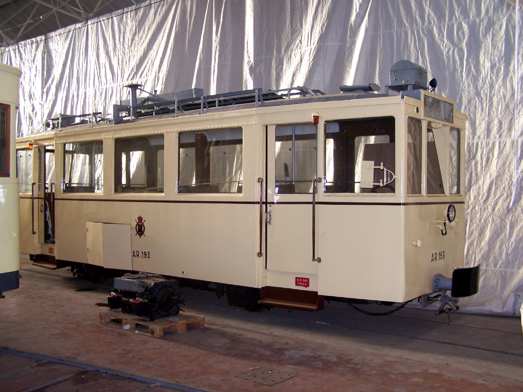 Береговой трамвай, SNCV дизель-поезд № AR 193