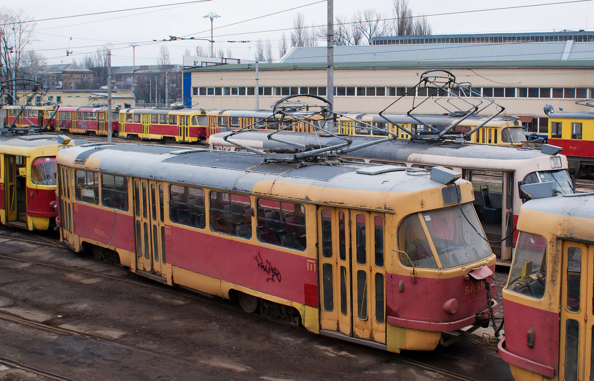 Киев, Tatra T3SU № 5855