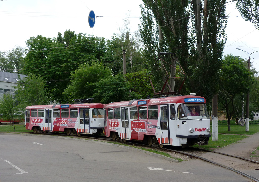 Dnipro, Tatra T3DC1 Br. 1411
