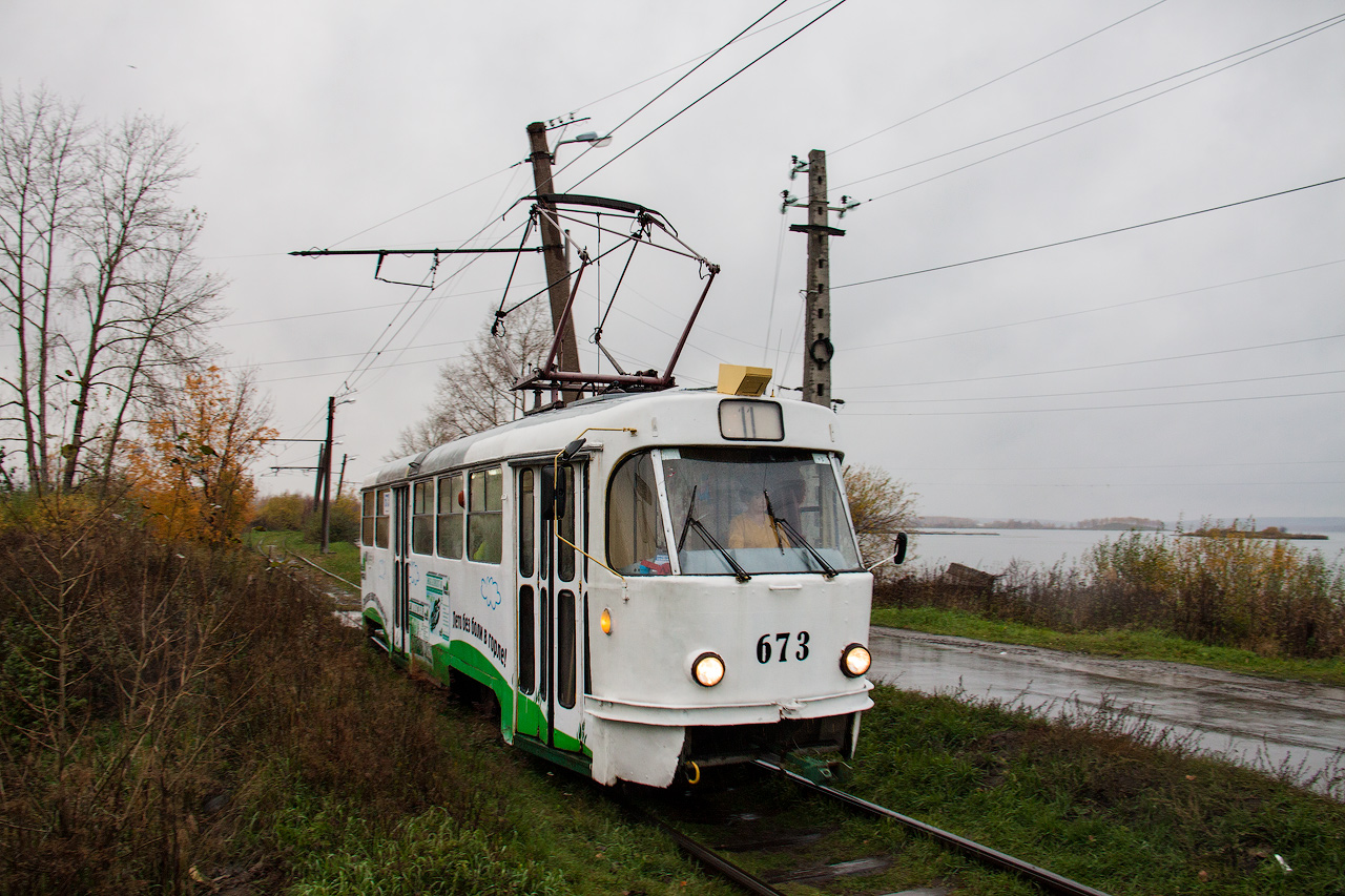 Екатеринбург, Tatra T3SU № 673
