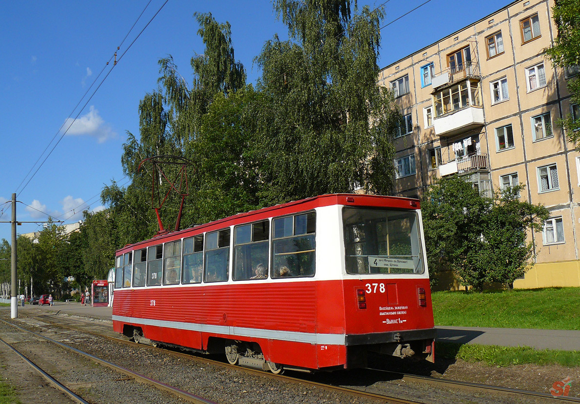 Vitebska, 71-605 (KTM-5M3) № 378 Vitebska, 71-605 (KTM-5M3) № 378