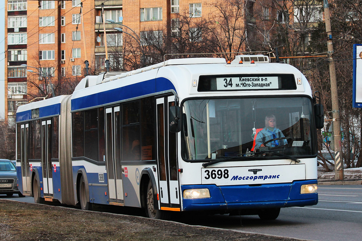 Москва, СВАРЗ-6237 № 3698