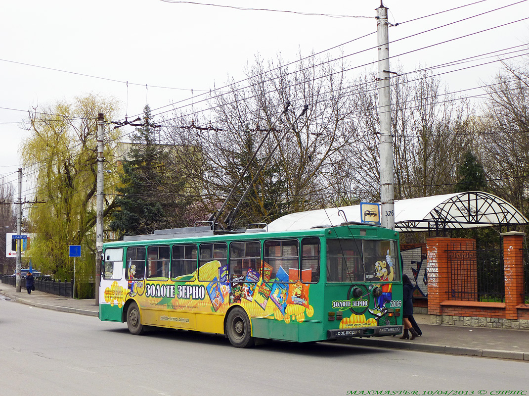 Кримський тролейбус, Škoda 14Tr02/6 № 2006