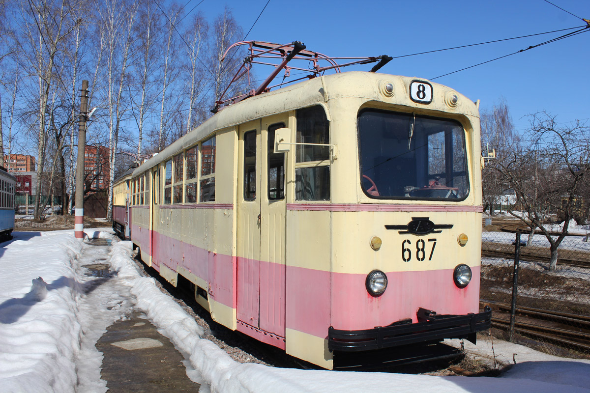 Нижний Новгород, ЛМ-49 № 687; Нижний Новгород — Музей ГЭТ  — подвижной состав