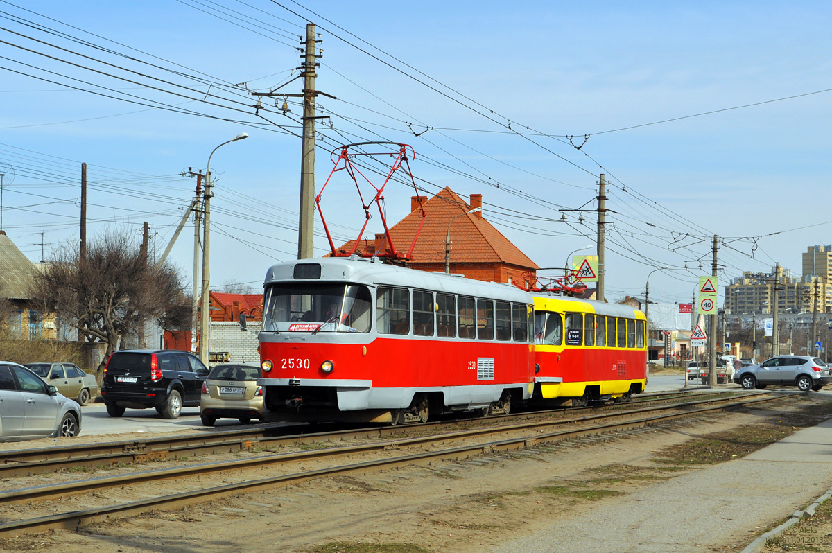Volgograd, Tatra T3SU (2-door) Br. 2530; Volgograd, Tatra T3SU (2-door) Br. 2499