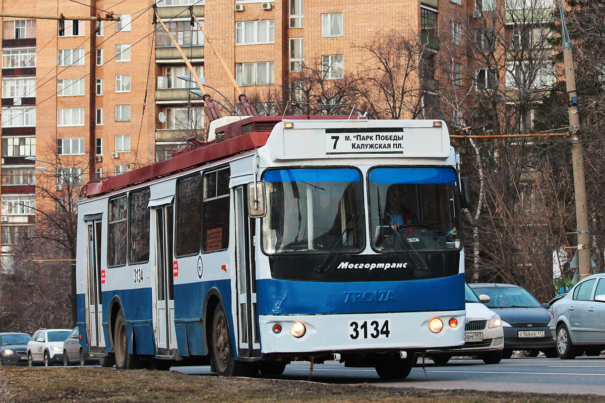Москва, ЗиУ-682Г-016.02 (с широкой 1-й дверью) № 3134