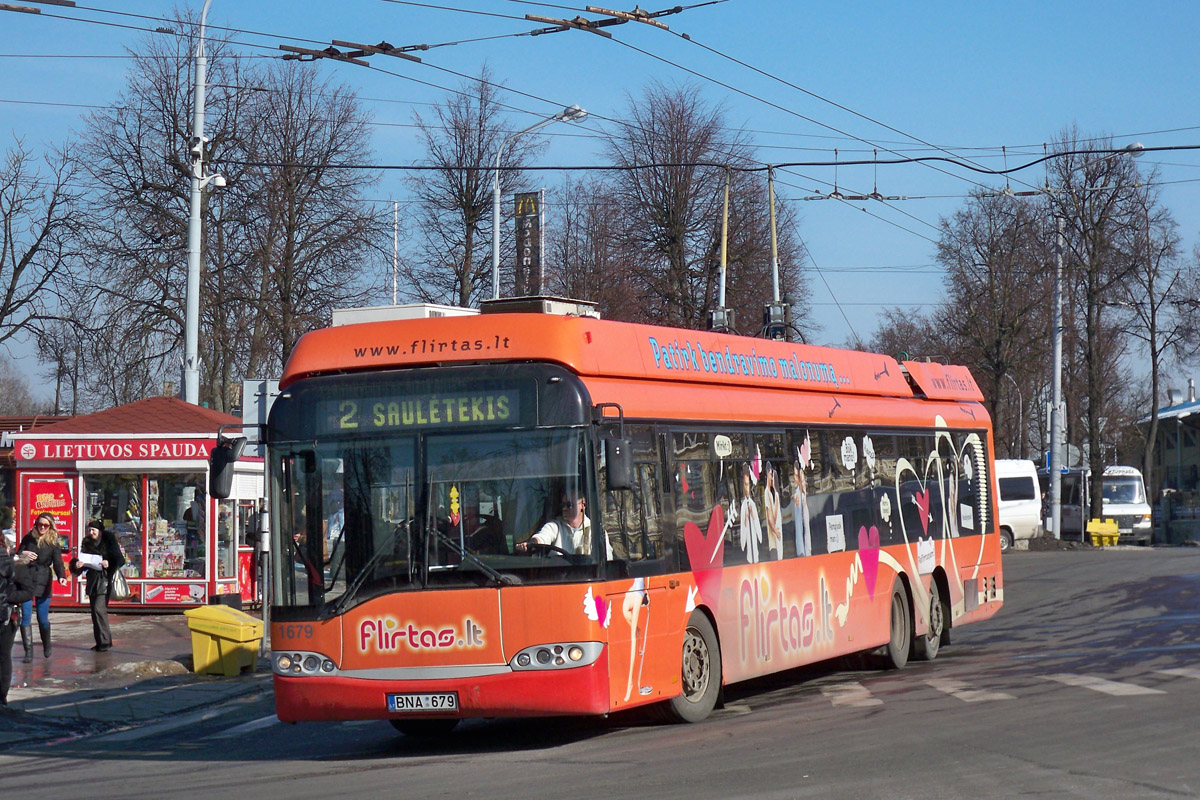 Vilnius, Solaris Trollino II 15 AC — 1679