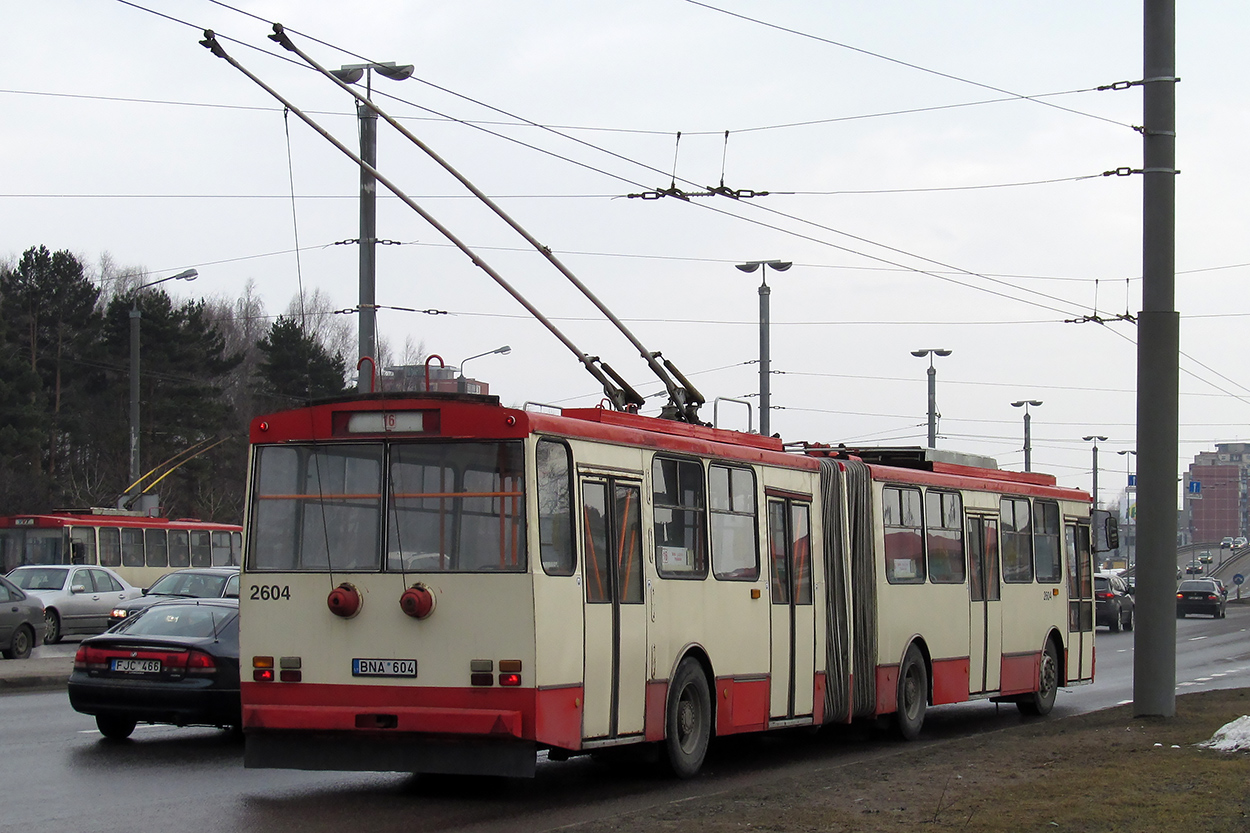 Вильнюс, Škoda 15Tr03/6 № 2604