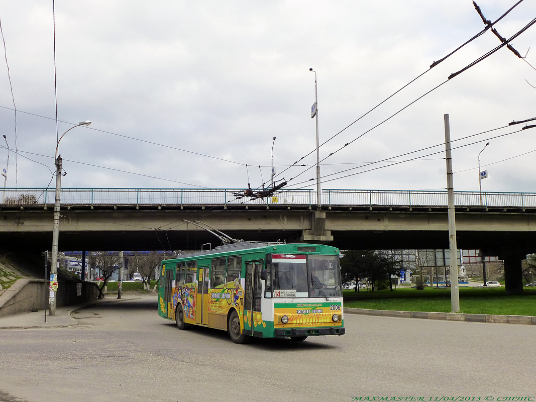 Krimmi trollid (Simferopol - Alušta - Jalta), Škoda 14Tr02/6 № 2006