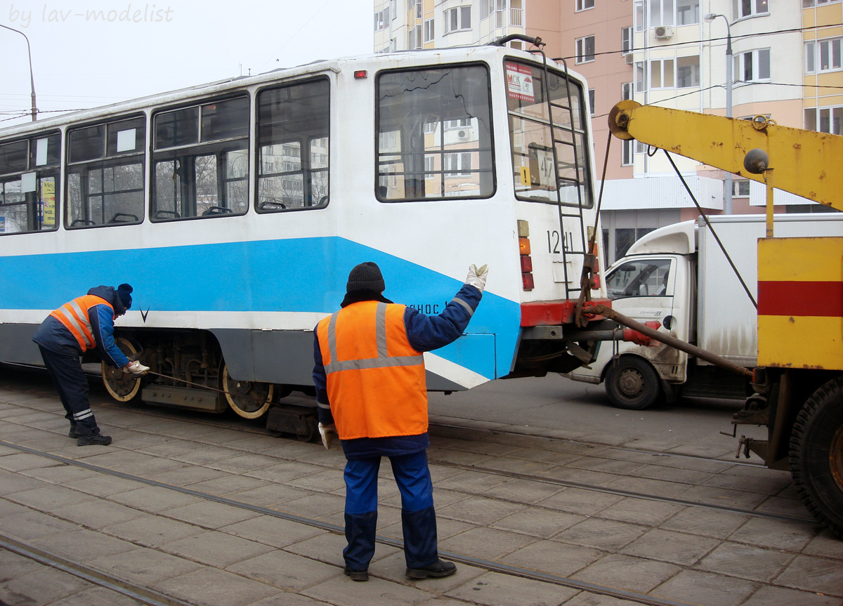 Moscou, 71-608KM N°. 1241; Moscou — Accidents