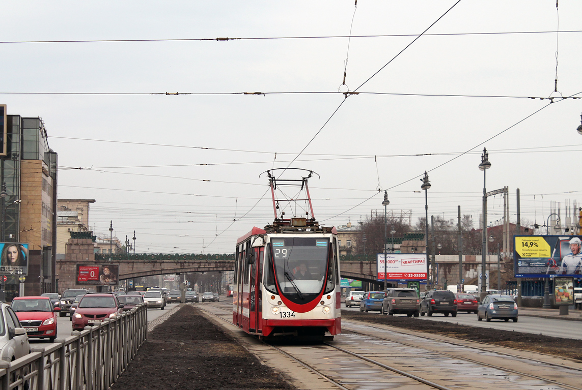 Санкт-Петербург, 71-134А (ЛМ-99АВН) № 1334