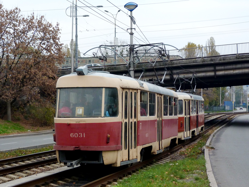 Киев, Tatra T3SU № 6031
