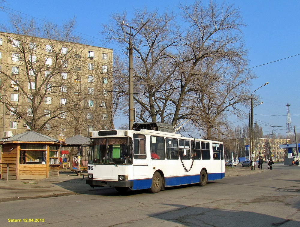 Днепр, ЮМЗ Т1Р (Т2П) № 1067