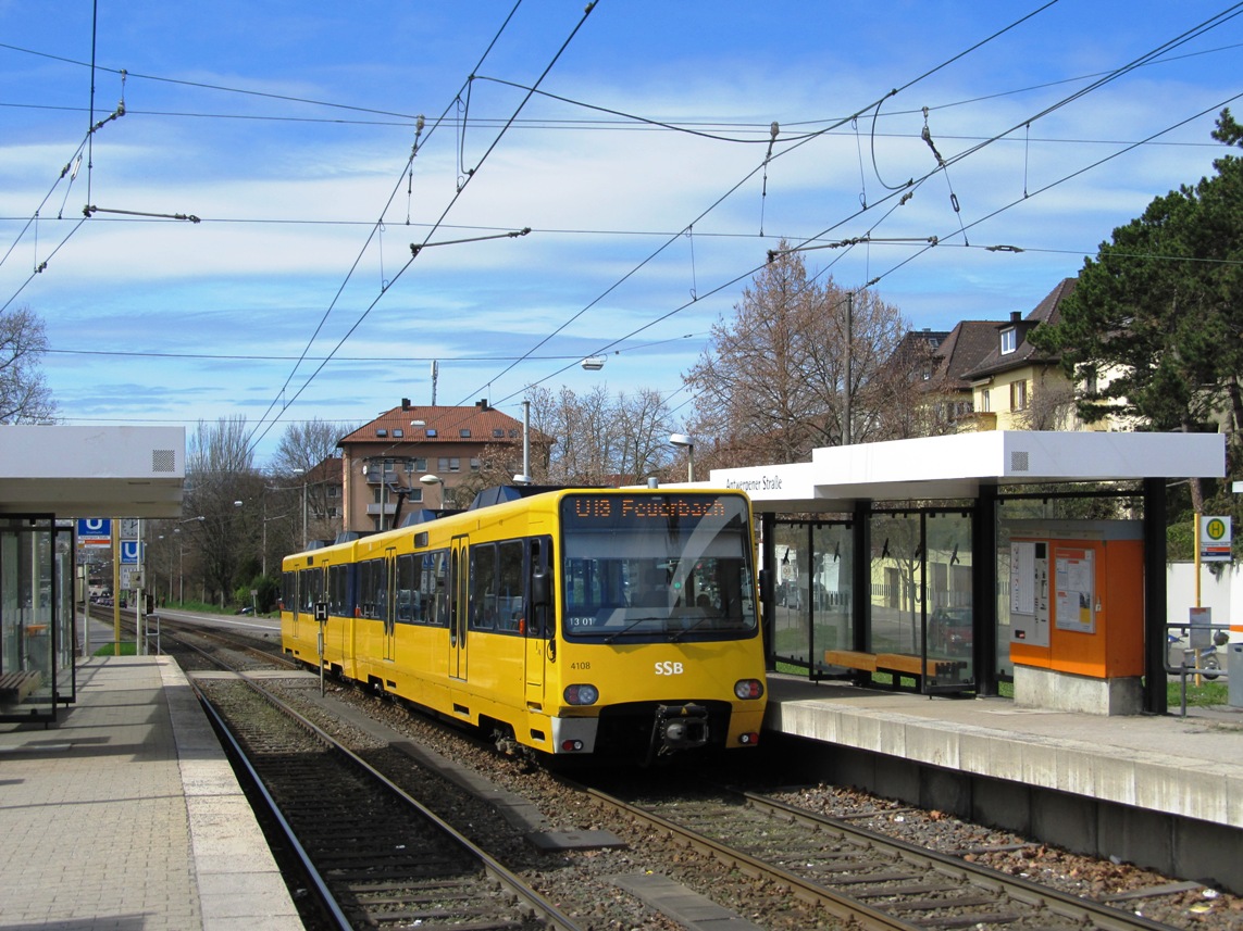 Штутгарт, Duewag DT8.S № 4108 Штутгарт, Duewag DT8.S № 4108