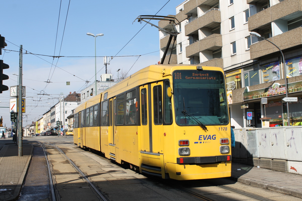 Эссен – Мюльхайм-ан-дер-Рур, Duewag M8C № 1178