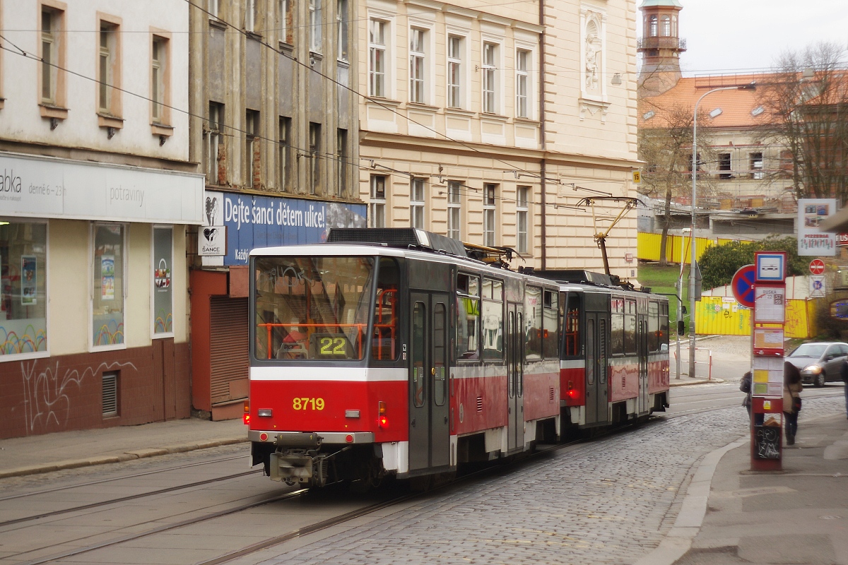Прага, Tatra T6A5 № 8719