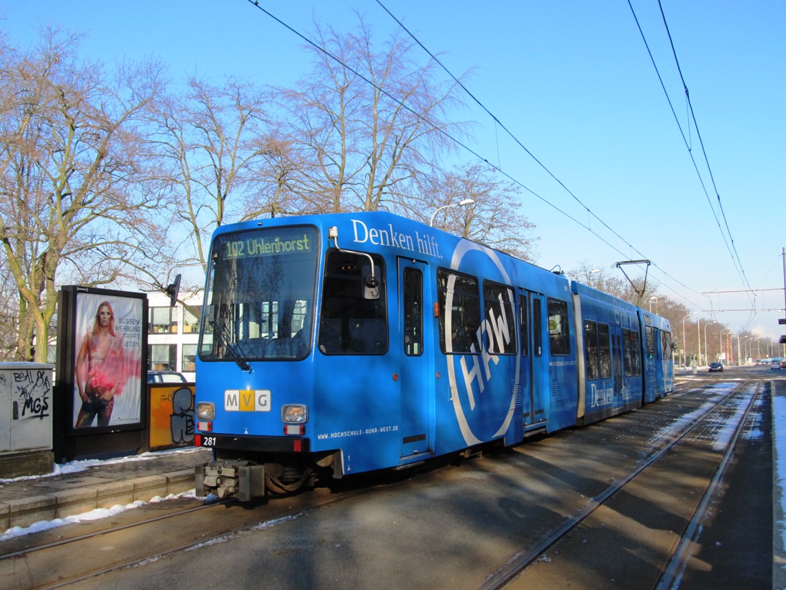 Эссен – Мюльхайм-ан-дер-Рур, Duewag M6C-NF № 281