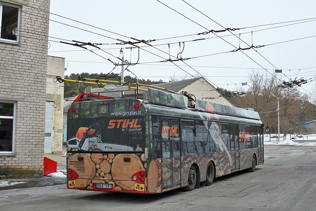 Вильнюс, Solaris Trollino II 15 AC № 1681