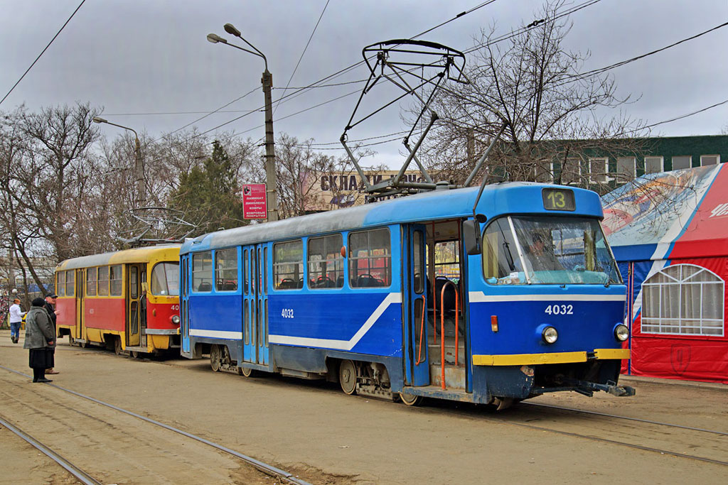Одесса, Tatra T3R.P № 4032