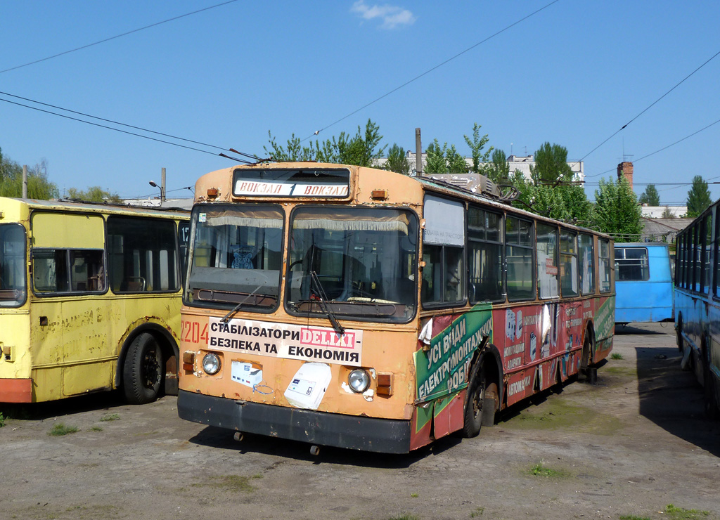 Житомир, ЗиУ-682В № 2204