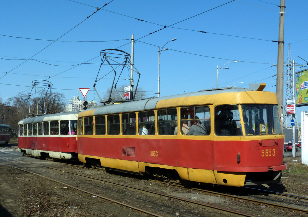 Киев, Tatra T3SU № 5653
