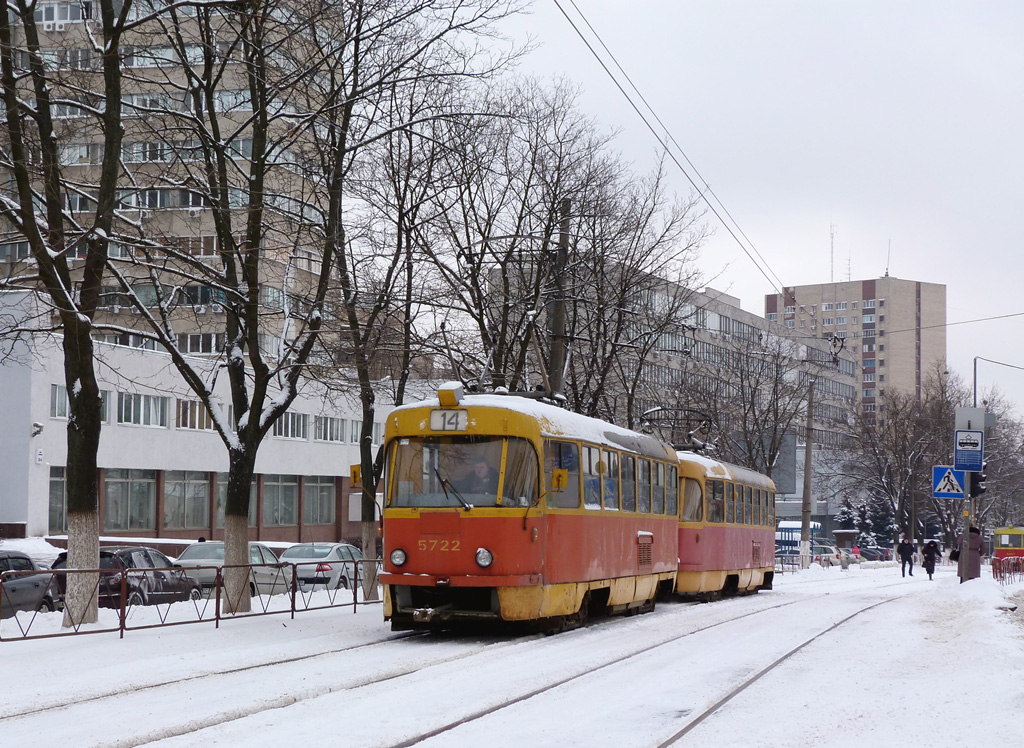 Киев, Tatra T3SU № 5722