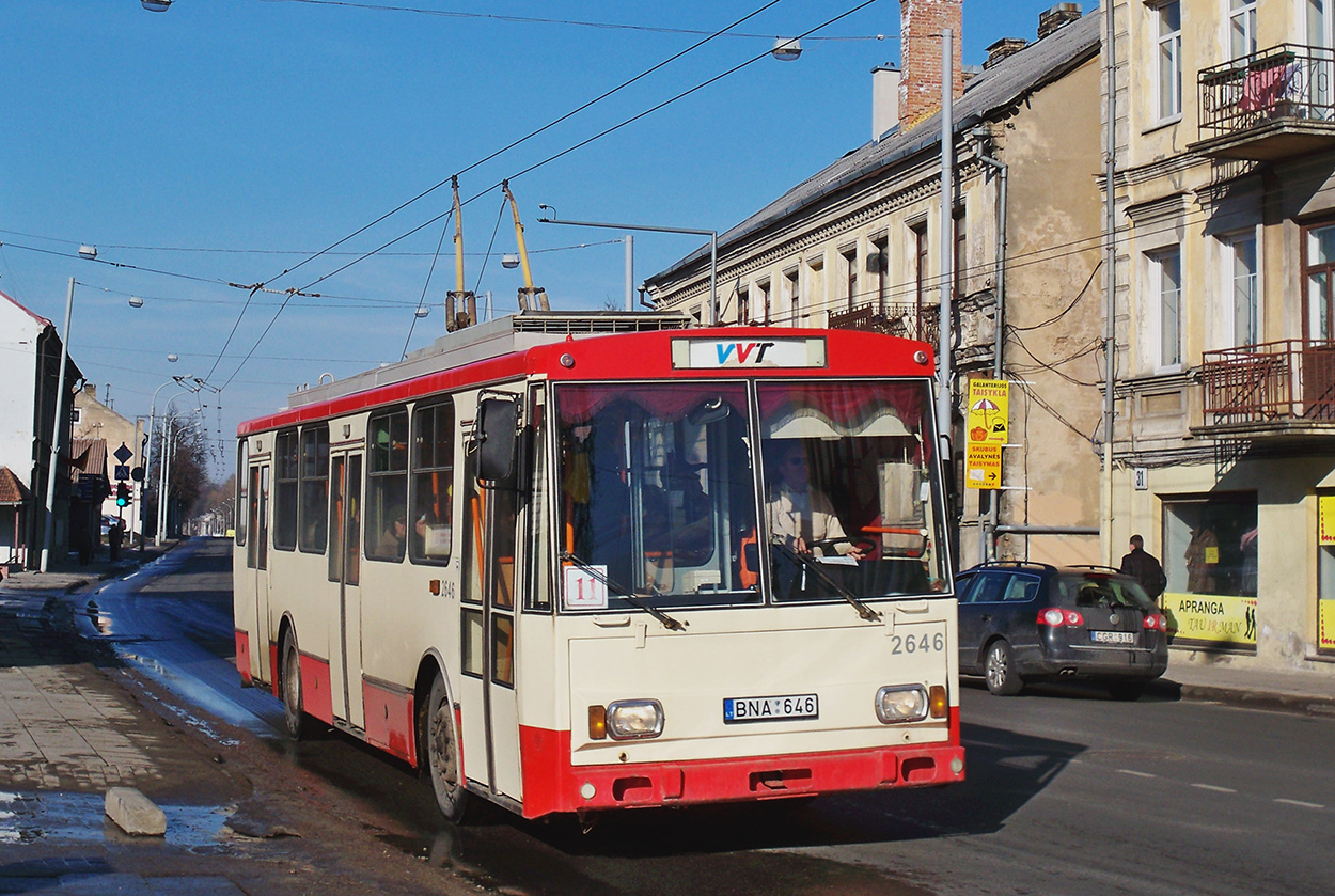 Вильнюс, Škoda 14Tr13/6 № 2646