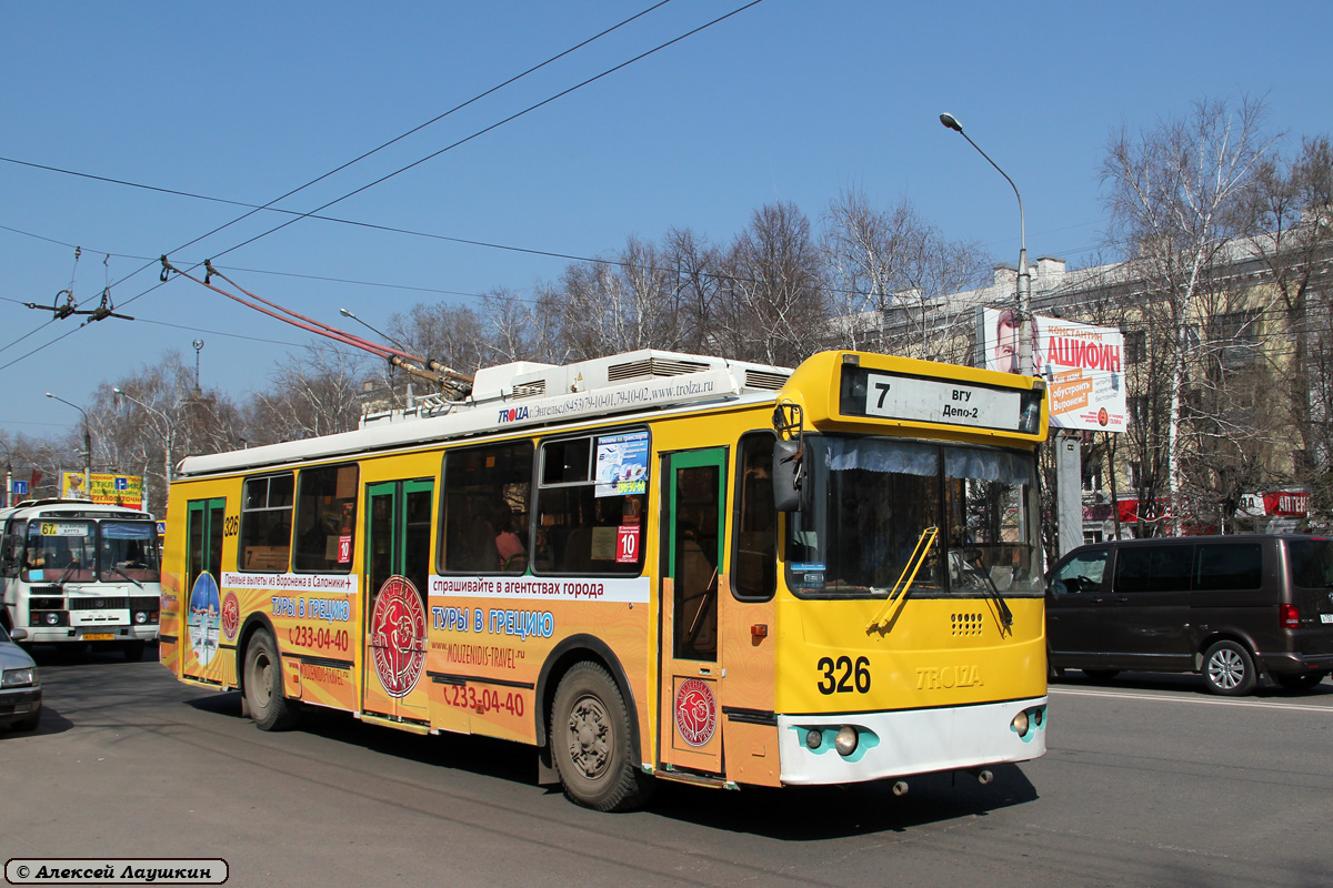 Воронеж, ЗиУ-682Г-016.04 № 326