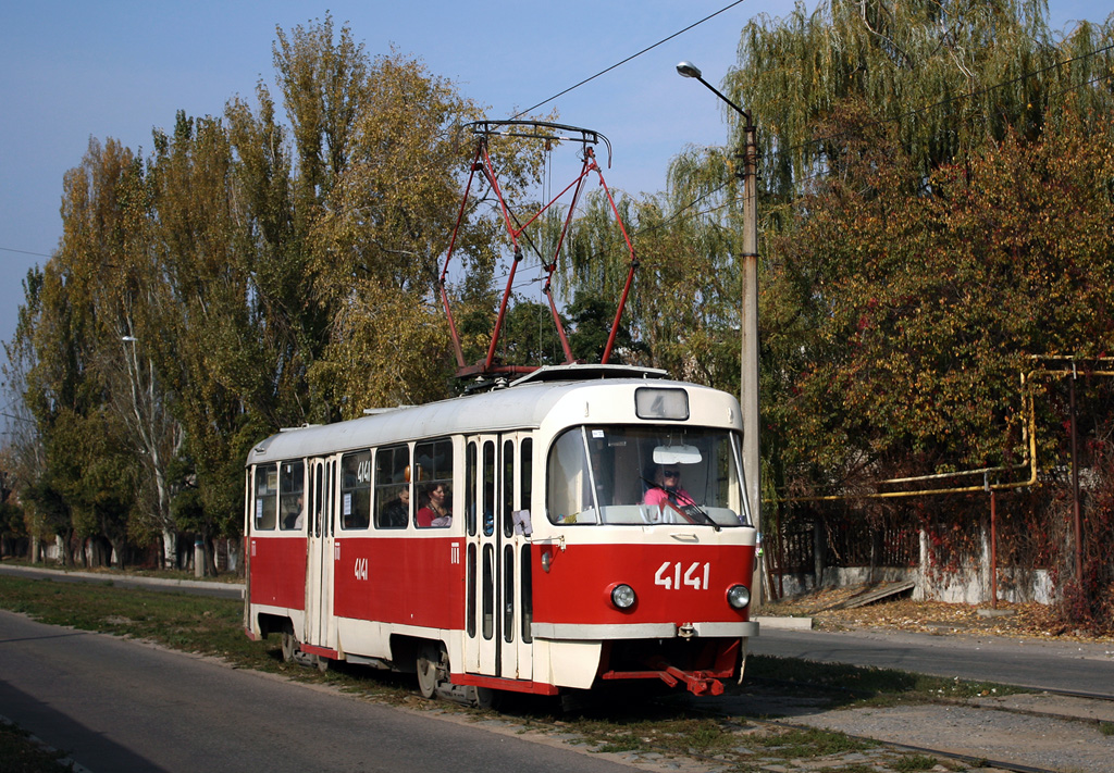 Донецк, Tatra T3SU № 4141