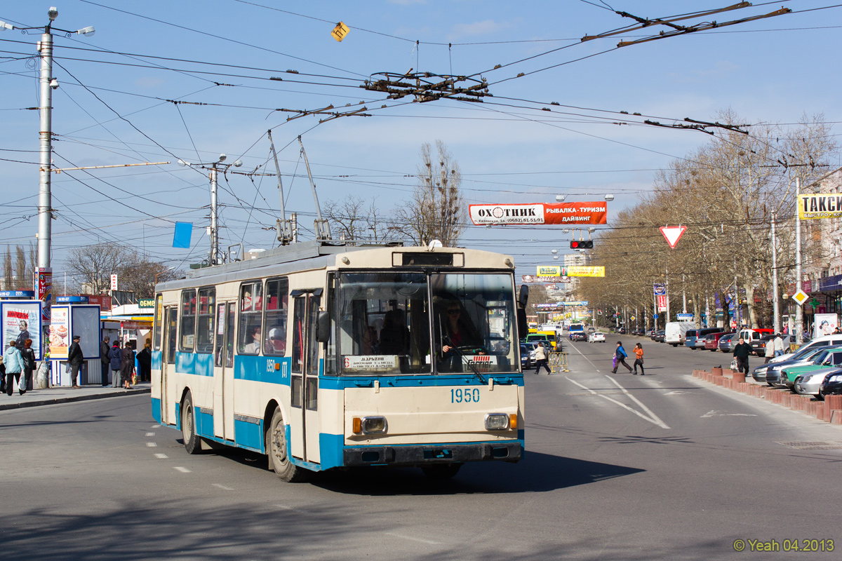 Крымский троллейбус, Škoda 14Tr06 № 1950