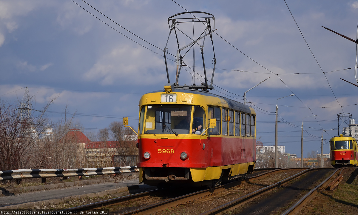 Киев, Tatra T3SU № 5968
