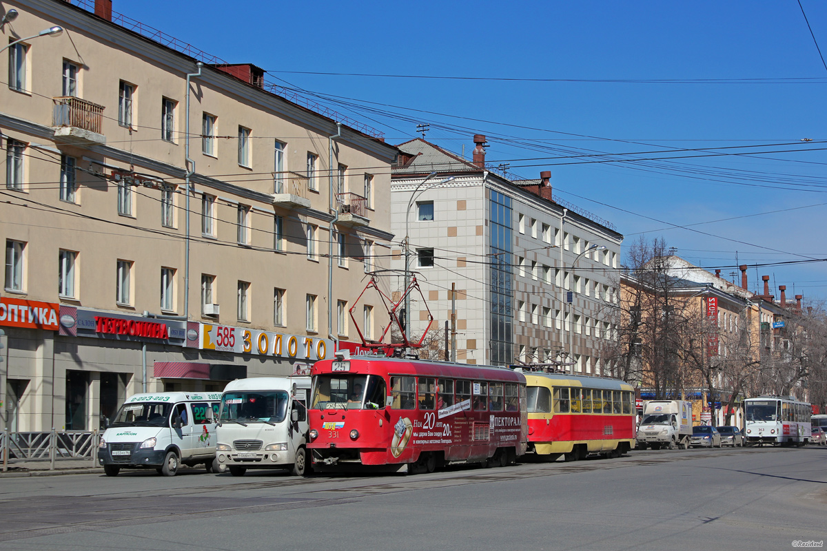 Екатеринбург, Tatra T3SU № 331
