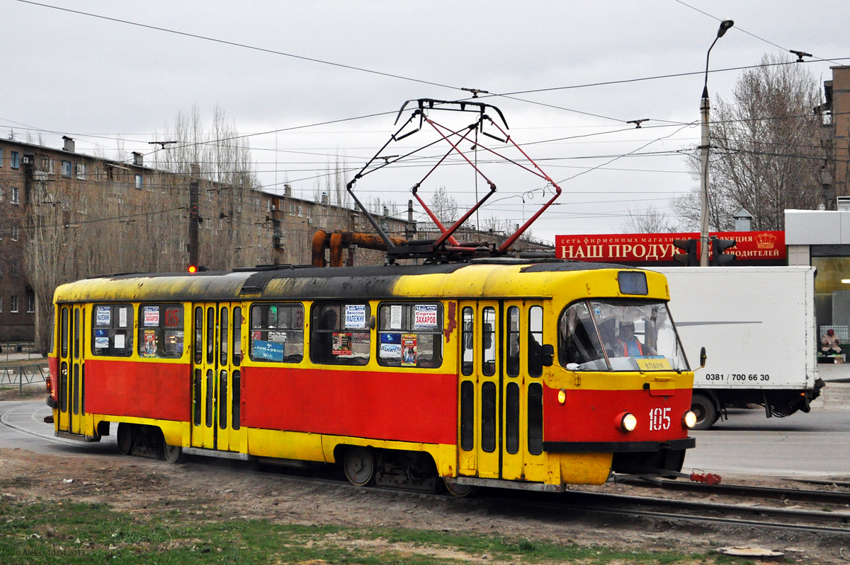 Волжский, Tatra T3SU № 105