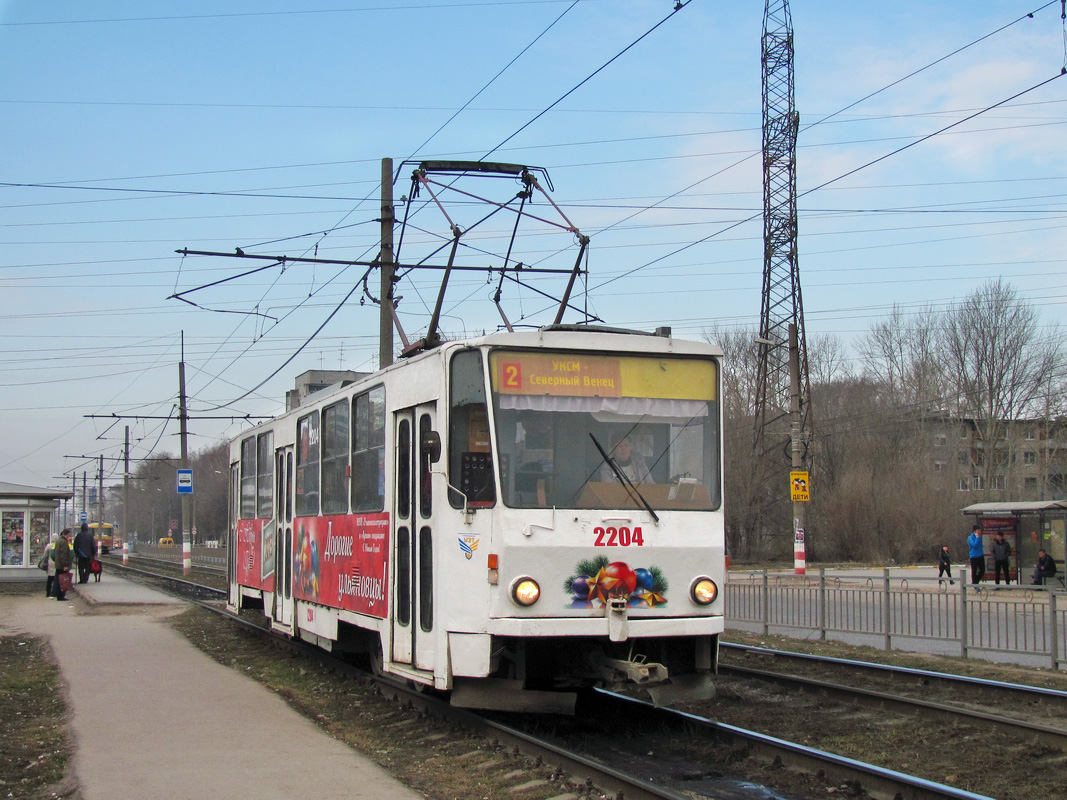 Ulyanovsk, Tatra T6B5SU č. 2204